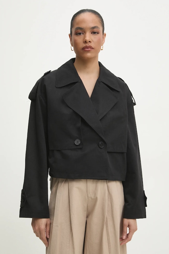 Answear Lab trenci negru 9328.ILK