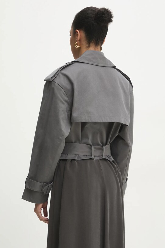 Abbigliamento Answear Lab trench b9603.g.ios grigio