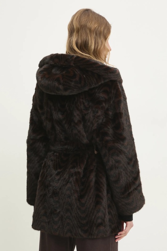 Odzież Answear.LAB płaszcz 8867.ilk brązowy