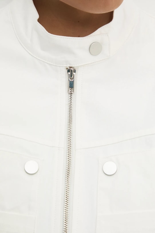 Памучно яке Answear.LAB pk2856.ILK бял