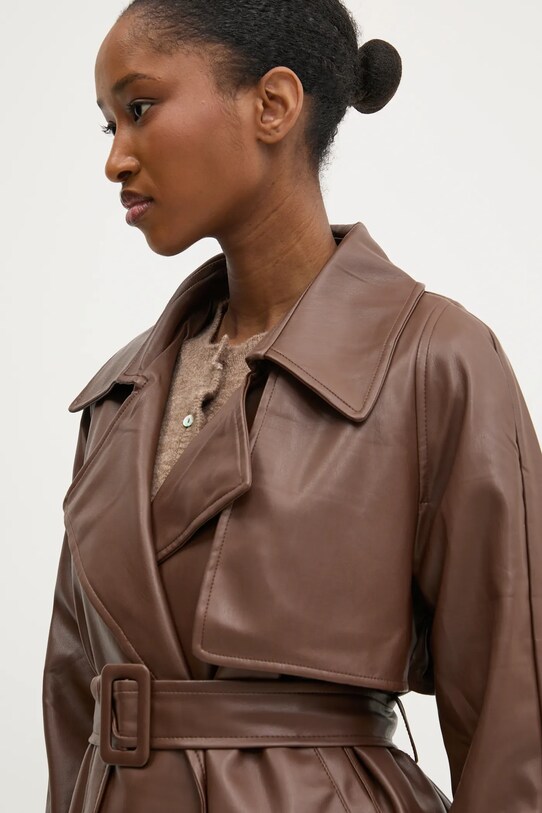 Bunda Answear.LAB b9667.ios hnedá