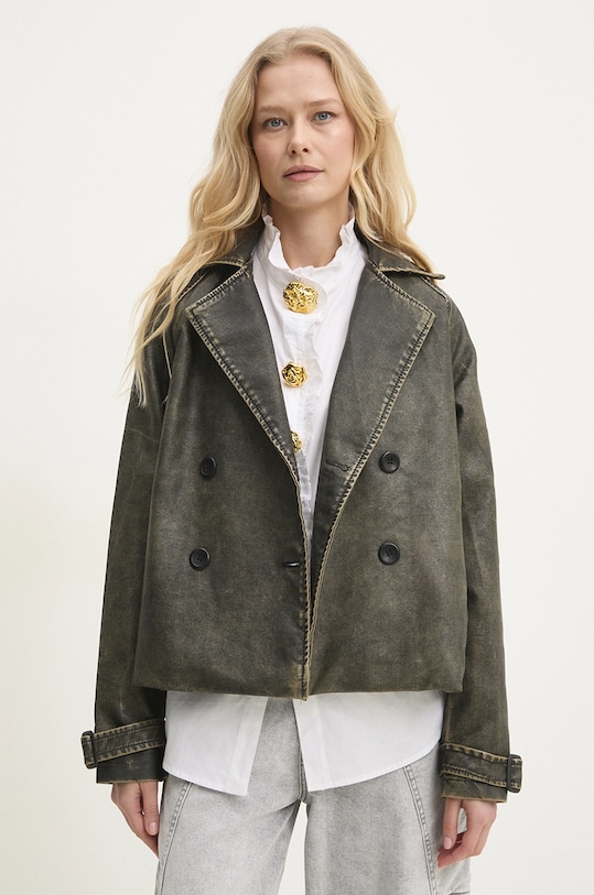 Answear Lab kurtka nieocieplane brązowy LJK.RAQUEL.ums