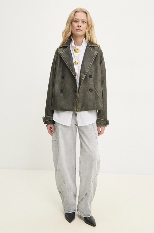 Answear Lab kurtka LJK.RAQUEL.ums brązowy WW25