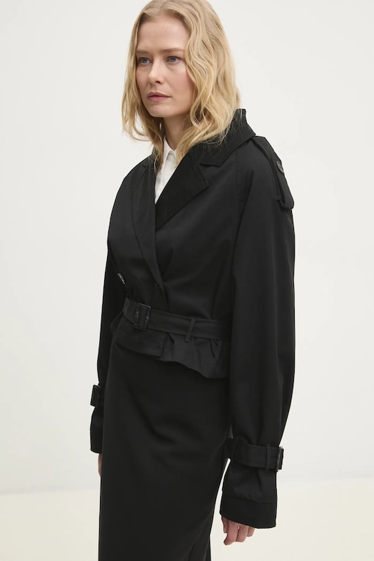 Answear.LAB kurtka MA897.hlk czarny WW25