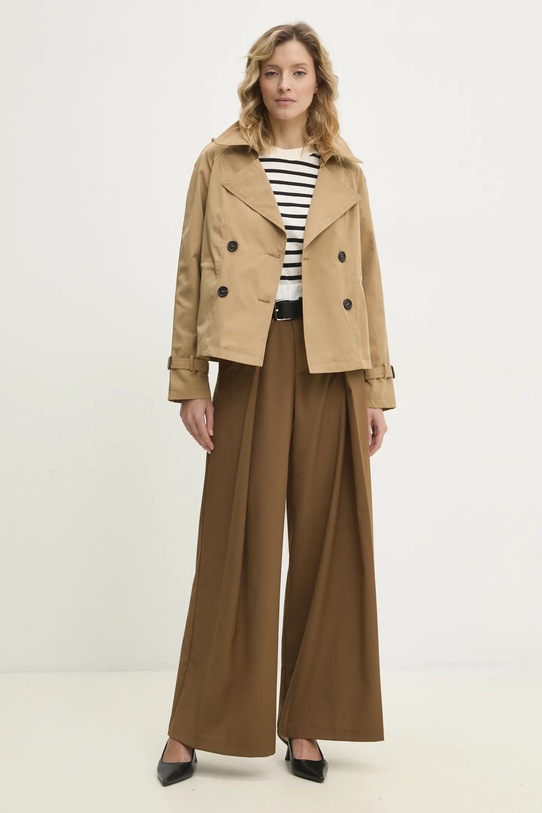 Answear.LAB kurtka 81351B.hlk brązowy WW25