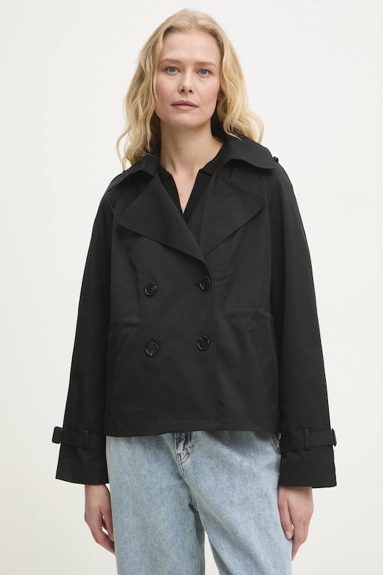 Answear Lab geaca cu captuseala negru 81351B.hlk