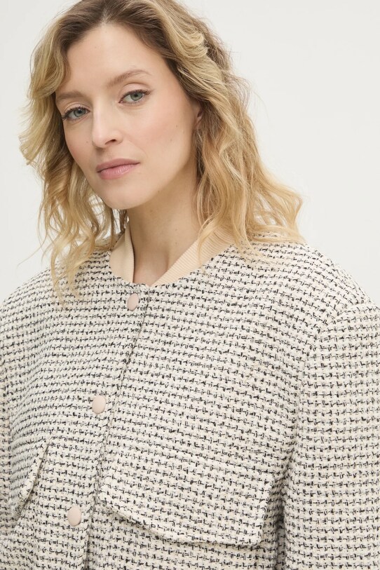 Answear.LAB kurtka bomber beżowy L9005.hlk