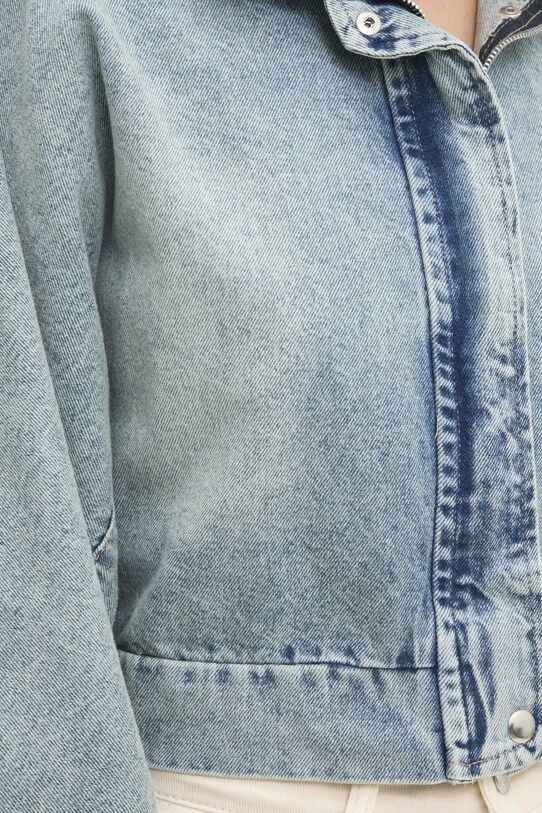 Answear Lab geaca jeans JCK.1.TWK albastru