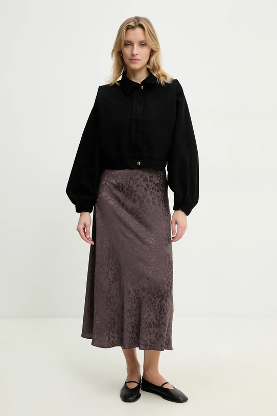 Answear Lab giacca di jeans JCK.1.TWK nero WW25