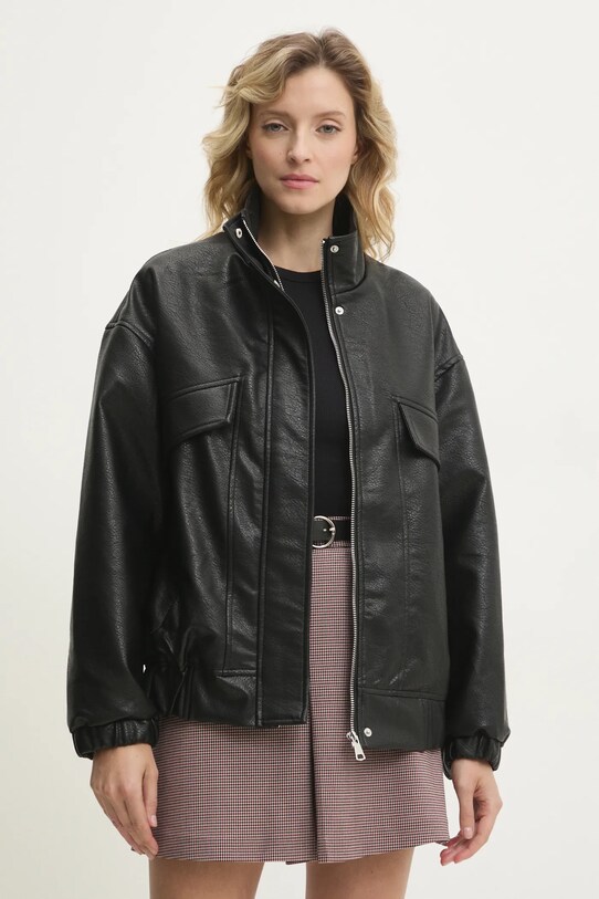 Bunda Answear.LAB nezateplené čierna CV2179.10.FKK