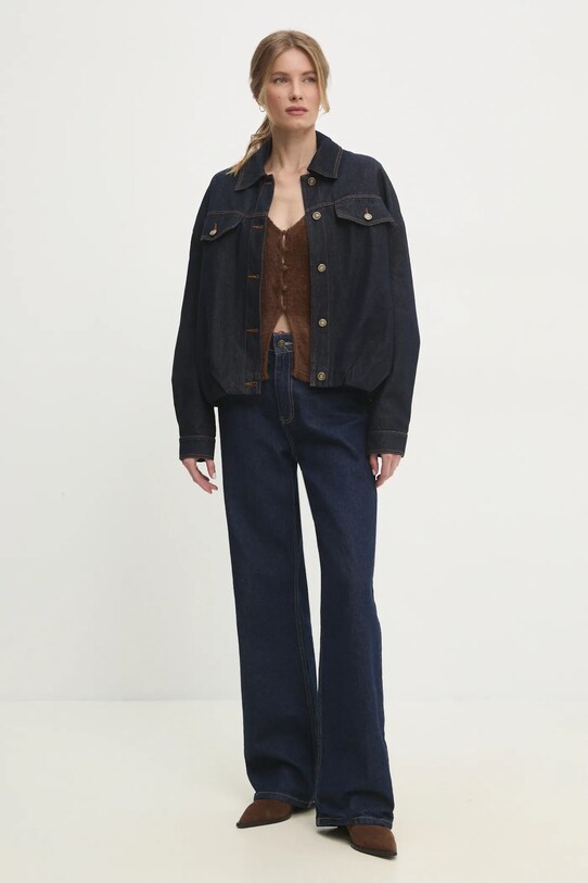 Answear Lab geaca jeans 3532.flk bleumarin WW25