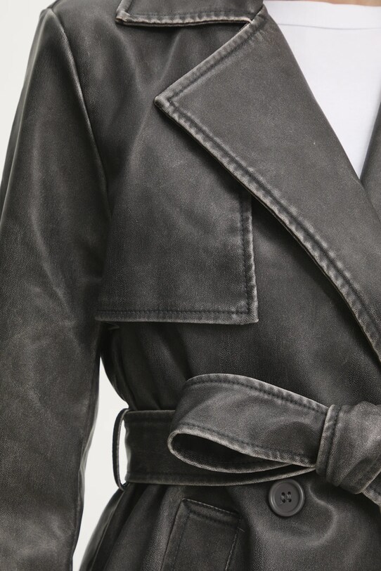 Answear.LAB płaszcz 16119.fos szary