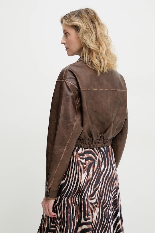 Odzież Answear.LAB kurtka P63275.hms brązowy