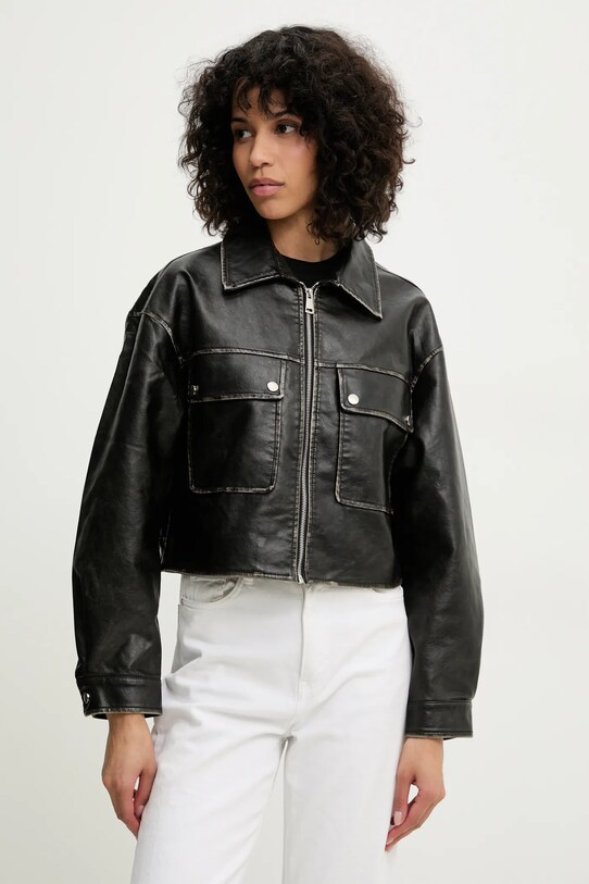 Answear Lab geaca negru P63279.hms