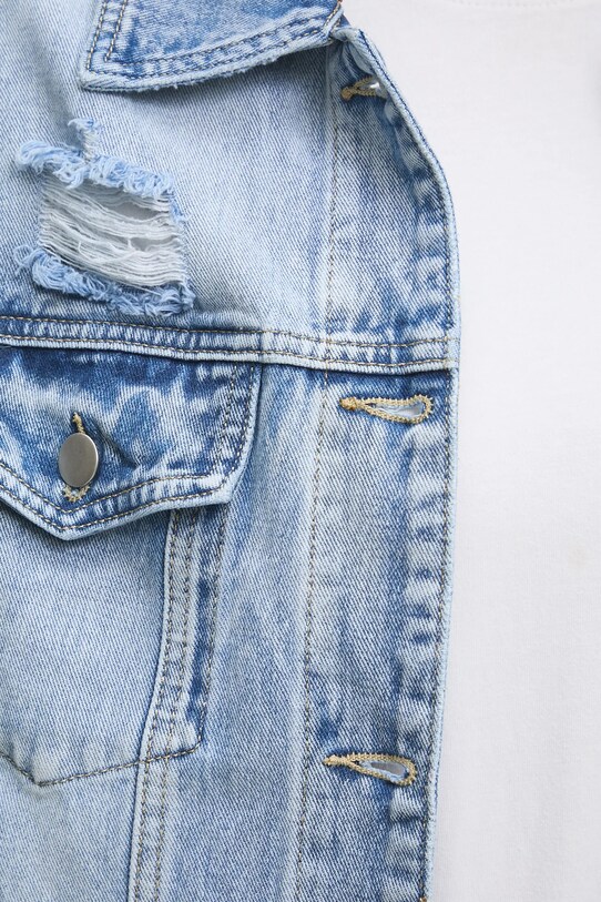 Answear.LAB kurtka jeansowa RD8085.hos