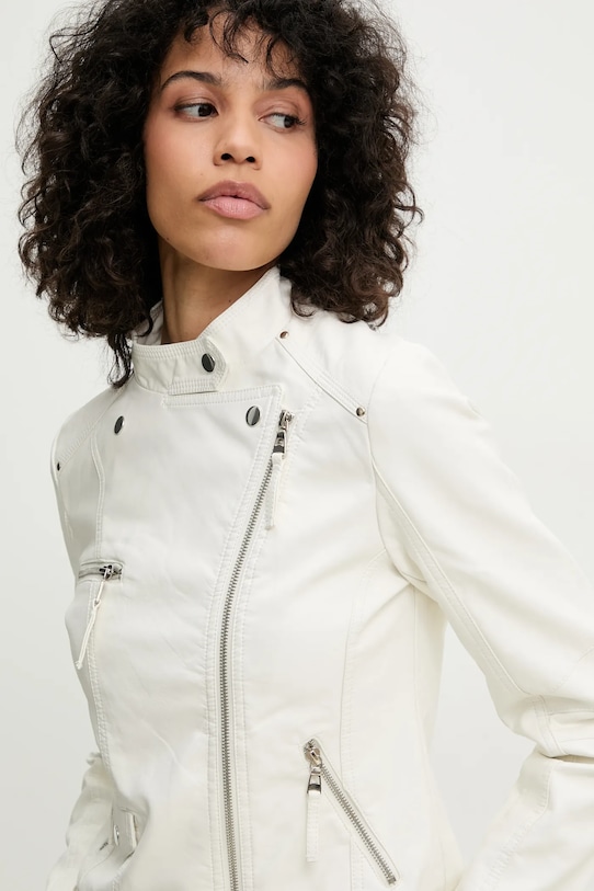 Answear Lab geaca ramones alb S0508.HWK
