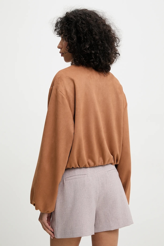 Odzież Answear.LAB kurtka sng.120.tos brązowy