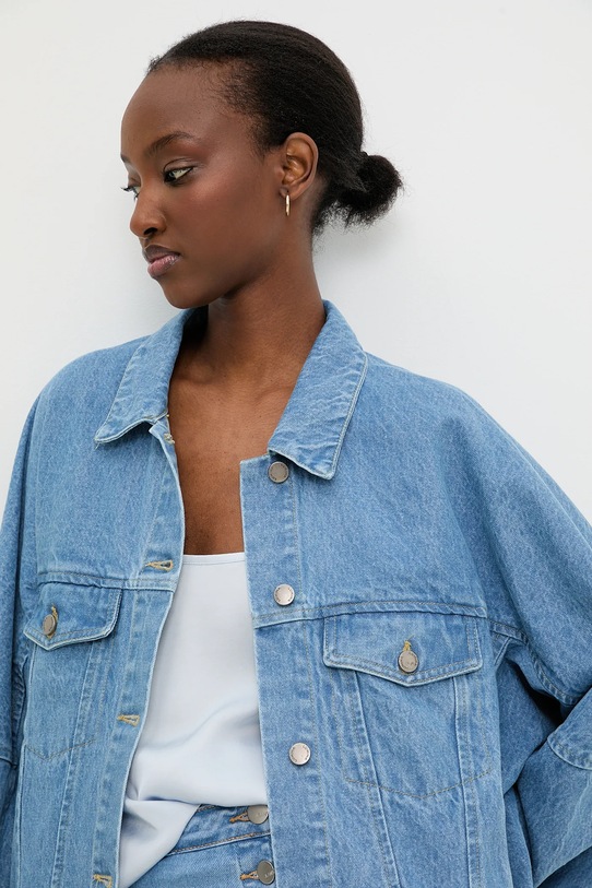 Rifľová bunda Answear.LAB modrá LD2363.hos