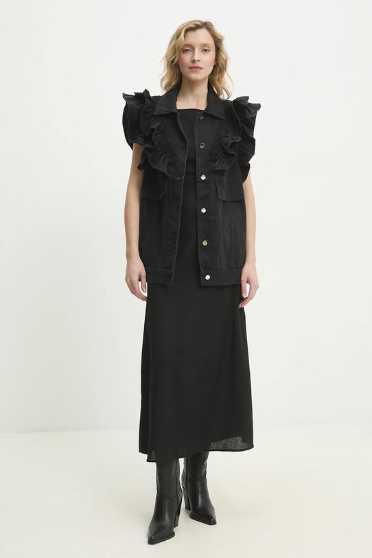 Answear.LAB bezrękawnik 8383.hos czarny WW25