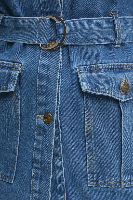 Answear Lab geaca jeans VJ2431.hos albastru