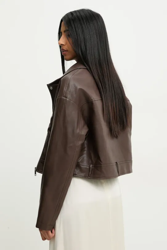 Odzież Answear.LAB ramoneska 3555.fos brązowy