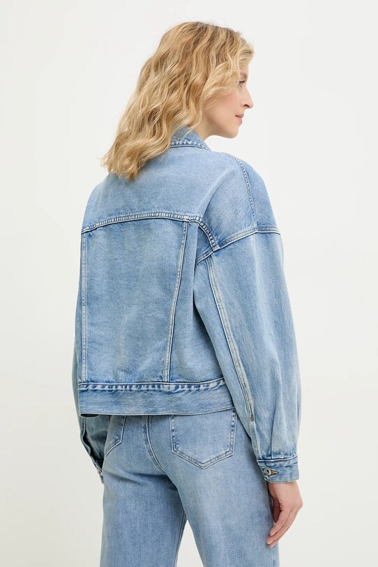 Îmbrăcăminte Answear Lab geaca jeans HS5586.ms albastru