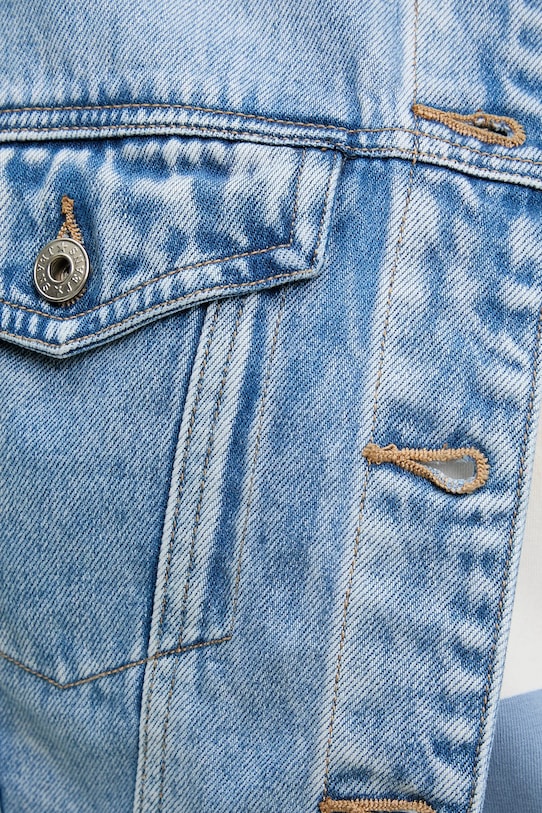 Answear Lab geaca jeans HS5586.ms albastru