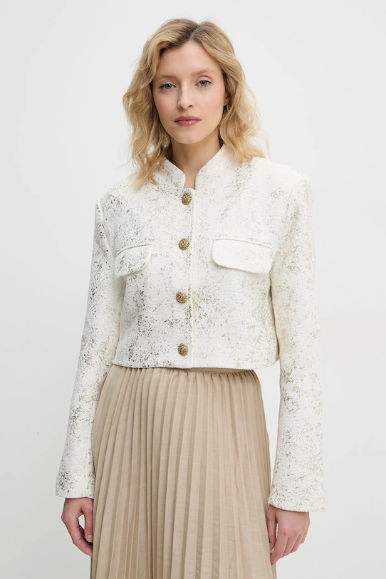 Answear.LAB kurtka nieocieplane biały v2552a.fos