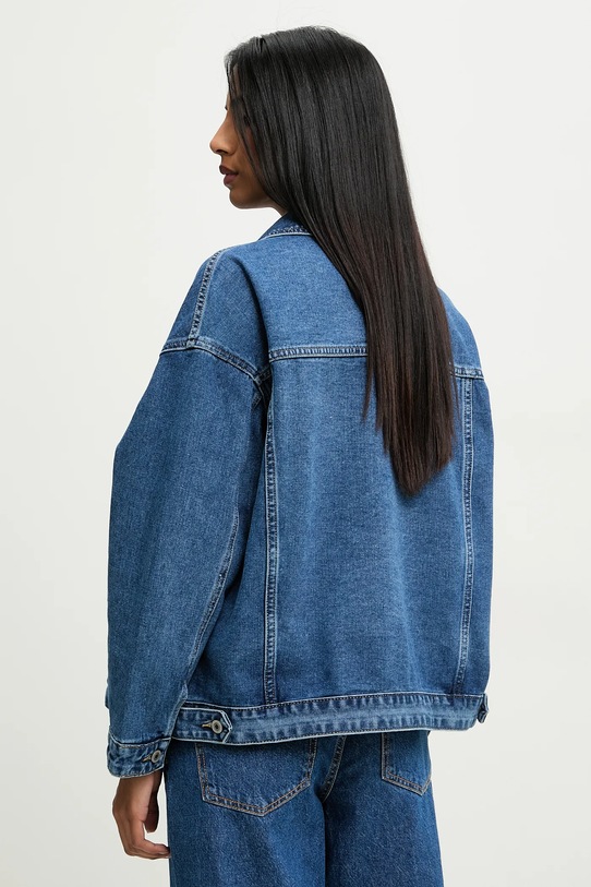 Odzież Answear.LAB kurtka jeansowa rd9006.1.flk niebieski