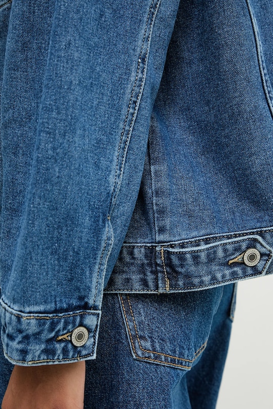 Answear.LAB kurtka jeansowa rd9006.1.flk niebieski