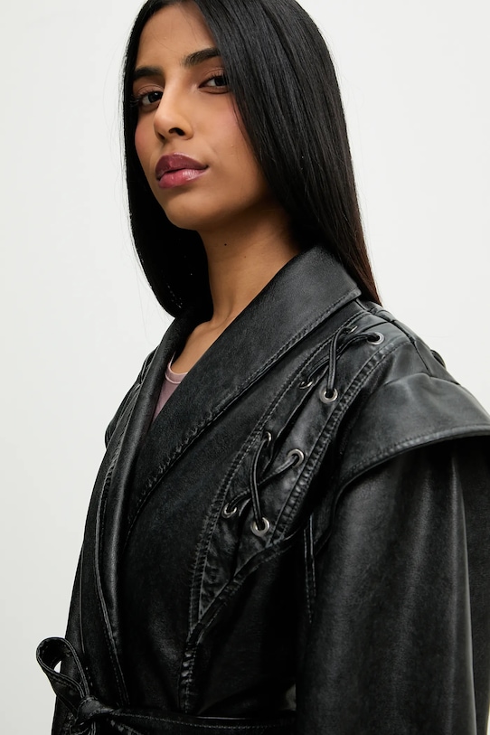 Answear.LAB ramoneska czarny WW25.KUD077