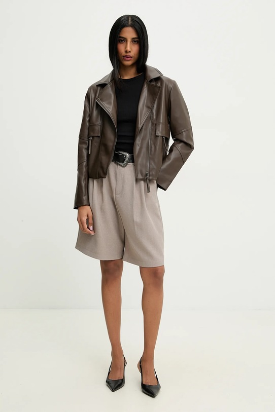 Bunda Answear.LAB PK925860.ios hnědá WW25