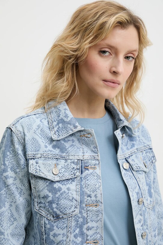 Answear Lab geaca jeans albastru F31697.ios