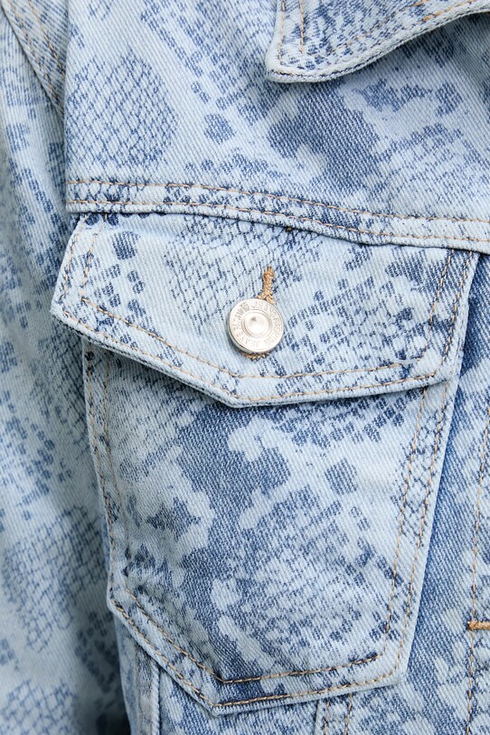 Answear Lab geaca jeans F31697.ios albastru