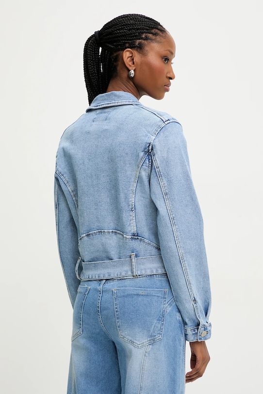 Odzież Answear.LAB kurtka jeansowa RD2507.fos niebieski