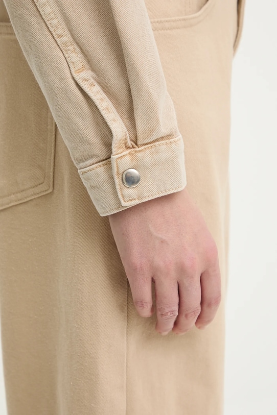 Answear.LAB kurtka jeansowa BCJ78.tos beżowy