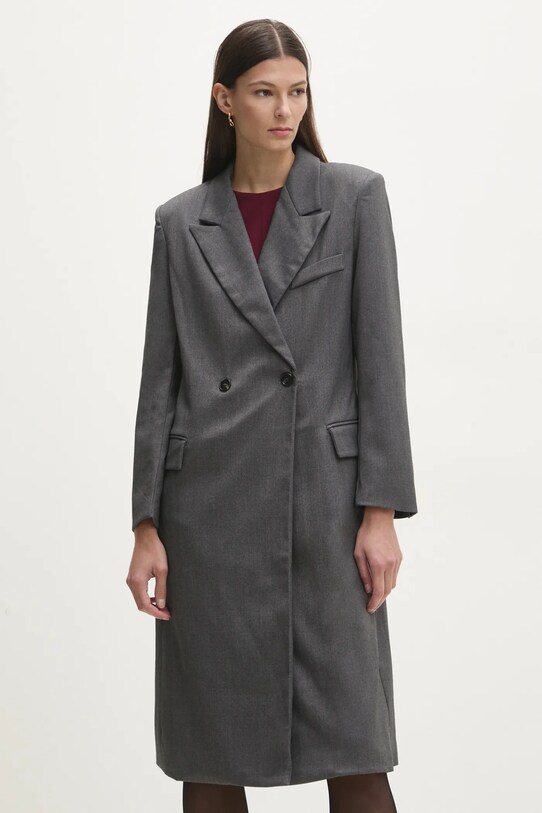 Kabát Answear.LAB bat7m.ims sivá WW25