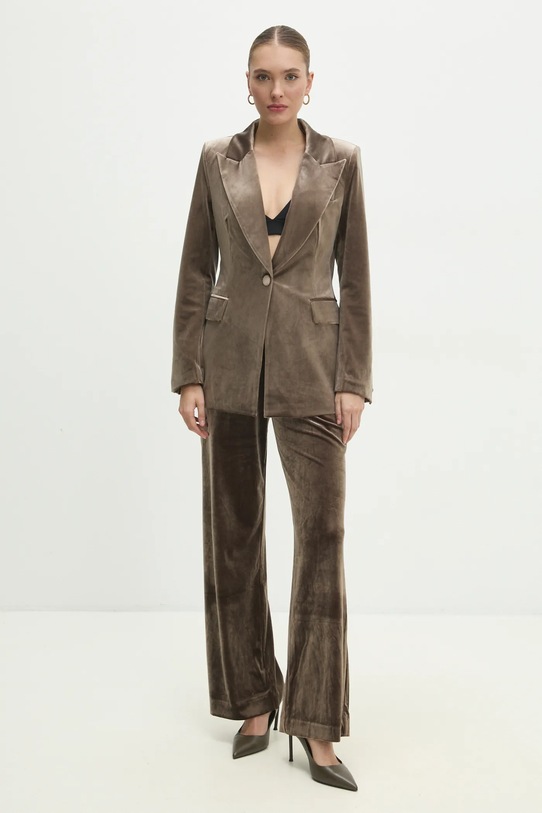 Ρούχα Σακάκι από βελούδο Answear.LAB v2228.ios μπεζ