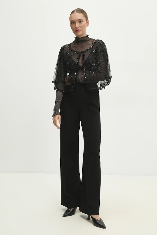 Накидка Answear.LAB .061.fos чёрный WW25