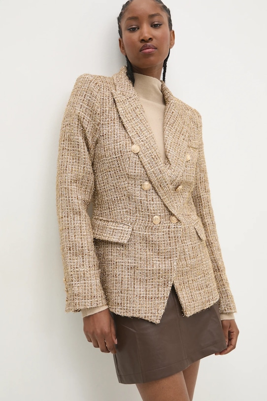 Sako Answear.LAB látka zlatá v2321q