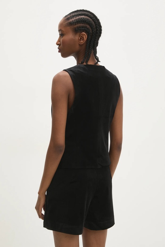 Oblečení Velurová vesta Answear.LAB g2435.FLK černá