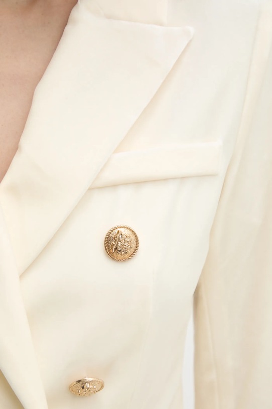 Answear.LAB marynarka welurowa v1721n.FLK beżowy