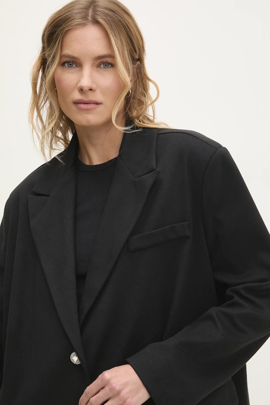 Answear Lab sacou negru L8824.HWK