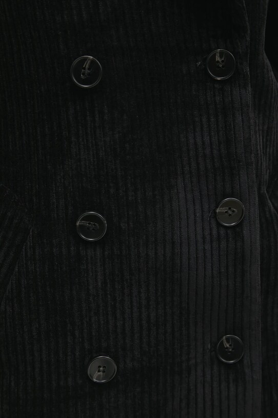 Answear Lab geaca din velur b9181.ILK negru