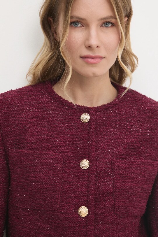 Σακάκι Answear.LAB eb064.ilk κόκκινο