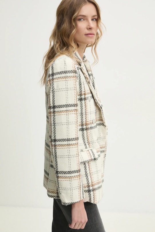 Answear.LAB marynarka bawełniana beżowy CA281.HKK