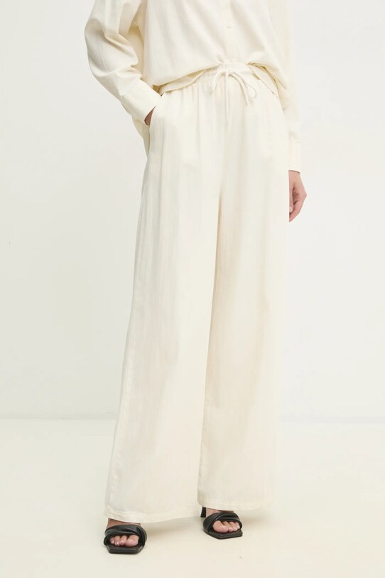 Bavlněná souprava Answear.LAB béžová 244139.TWK