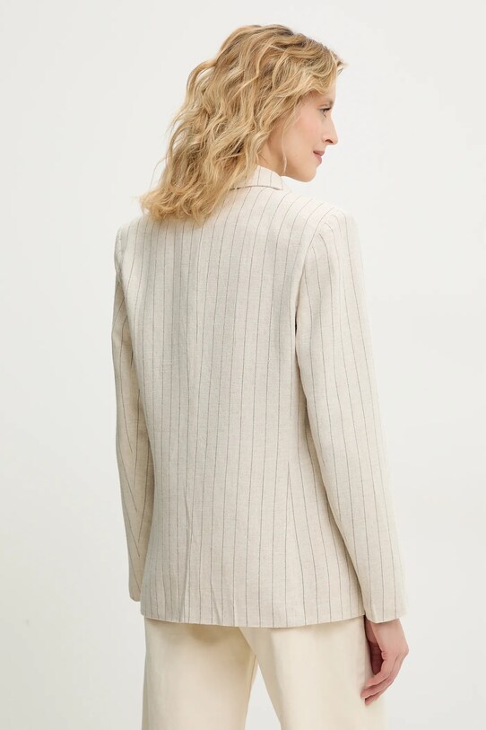 Ruházat Answear.LAB vászon kabát MR22045.hms bézs