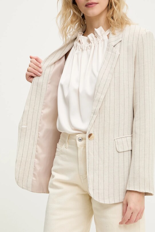 Answear.LAB vászon kabát MR22045.hms bézs