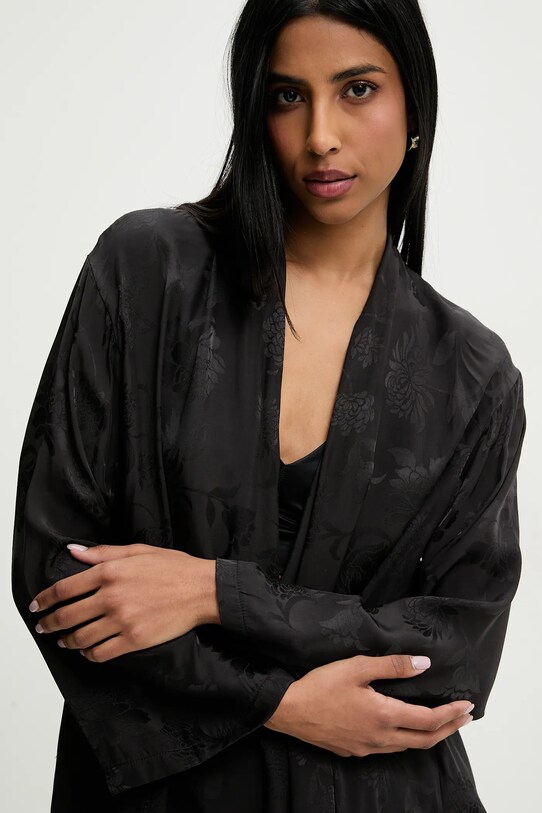 Answear Lab sacou negru 93005.IKK